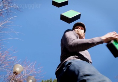 Cigar box juggling