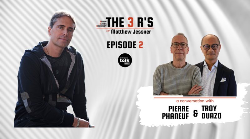 Panel graphic for the 3 R's series