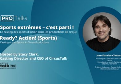 CircusTalk PRO Talk: Jean-Damien Climonet on casting athletes in circus shows