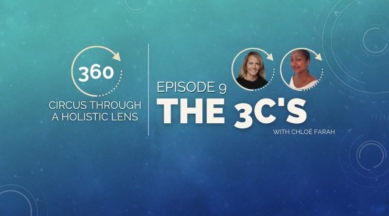 title image for E9 of 360 Circus Through a Holistic Lens with Stacy Clark