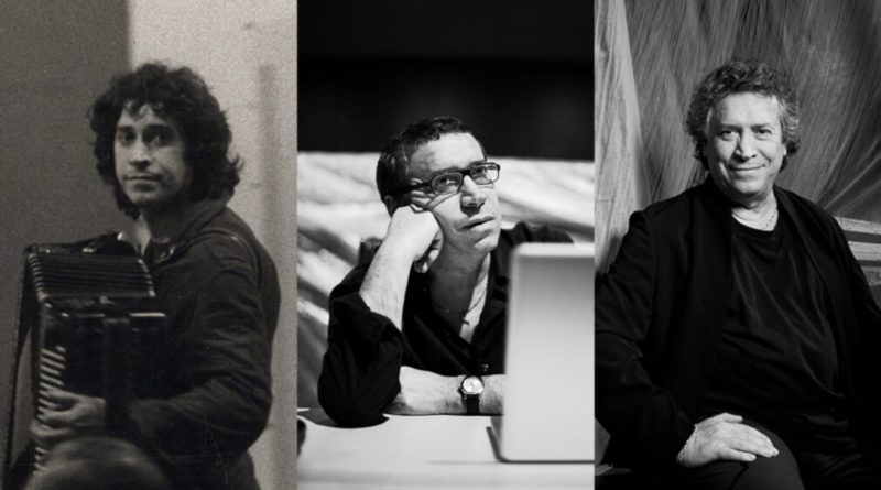 Director Franco Dragone at different stages of his career, from his younger years to near the end of his life