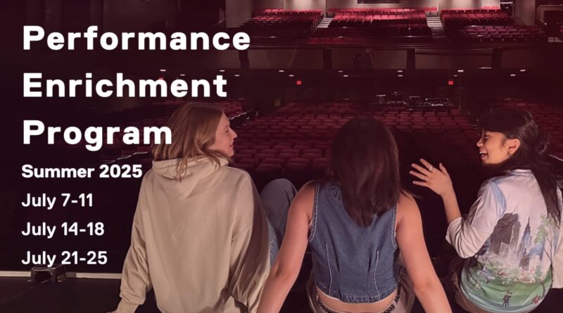 Performance Enrichment Program Pre-University Training for Future Artists