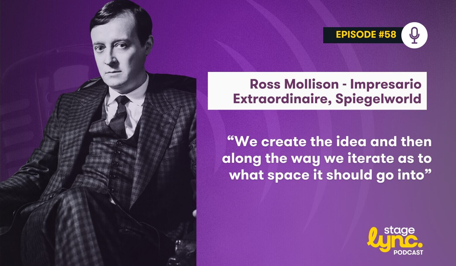 The StageLync Podcast with Ross Mollison