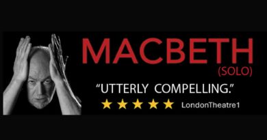 Shakespeare Edit Brings MACBETH (solo) to Camden Fringe