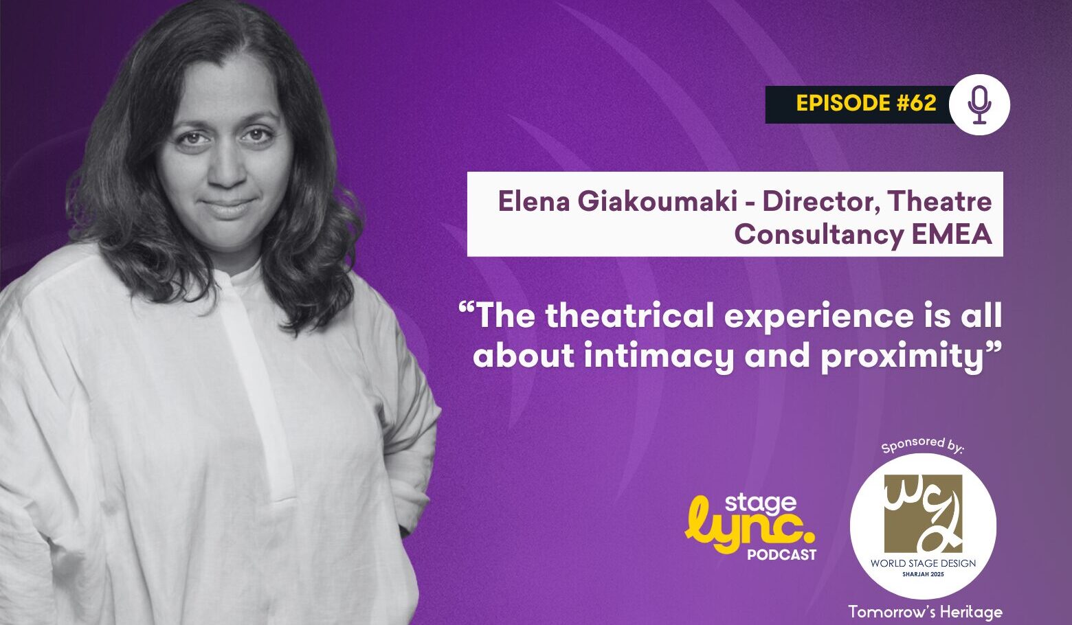 The StageLync Podcast with Elena Giakoumaki