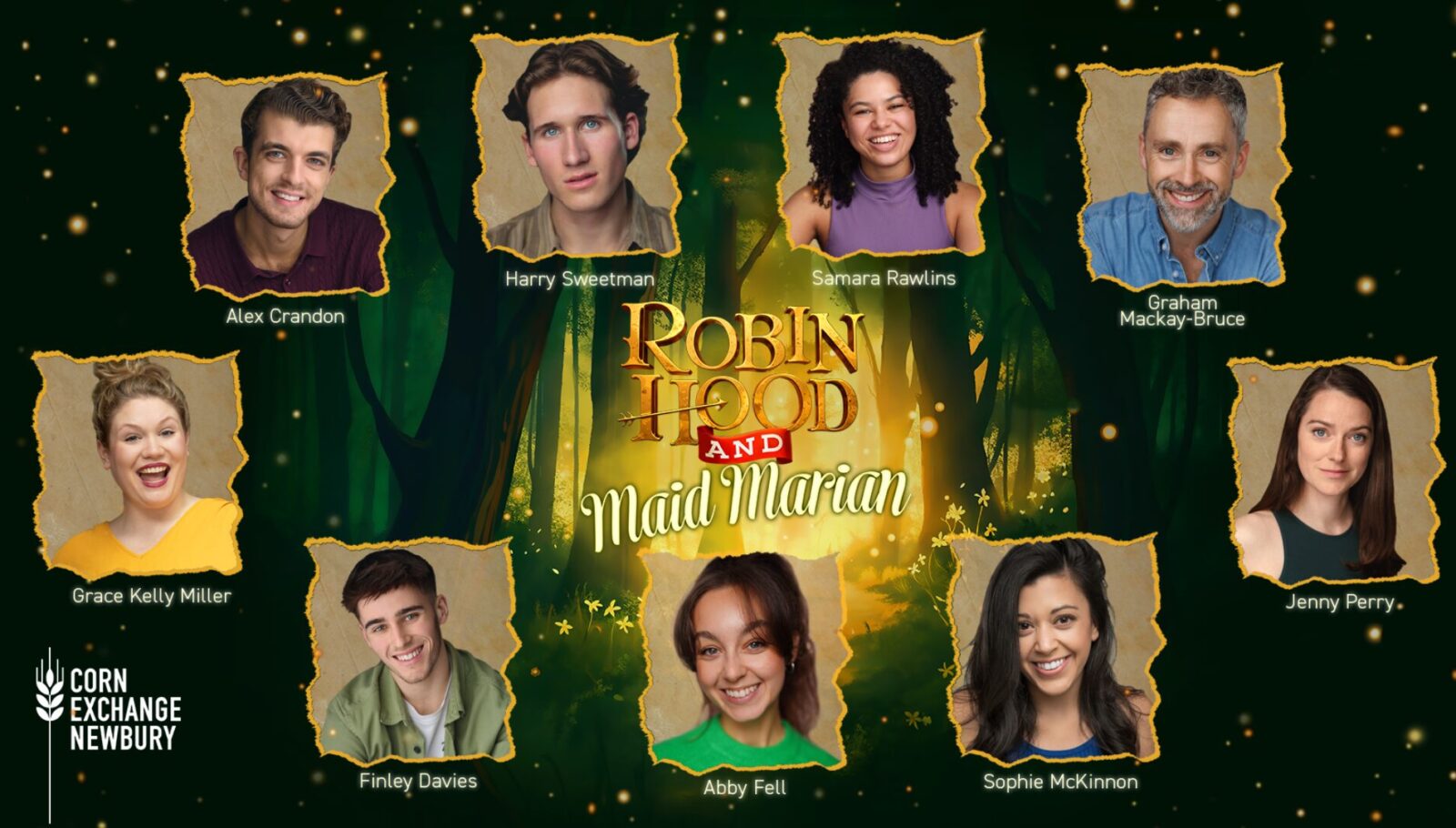 Cast Announced for Robin Hood and Maid Marian