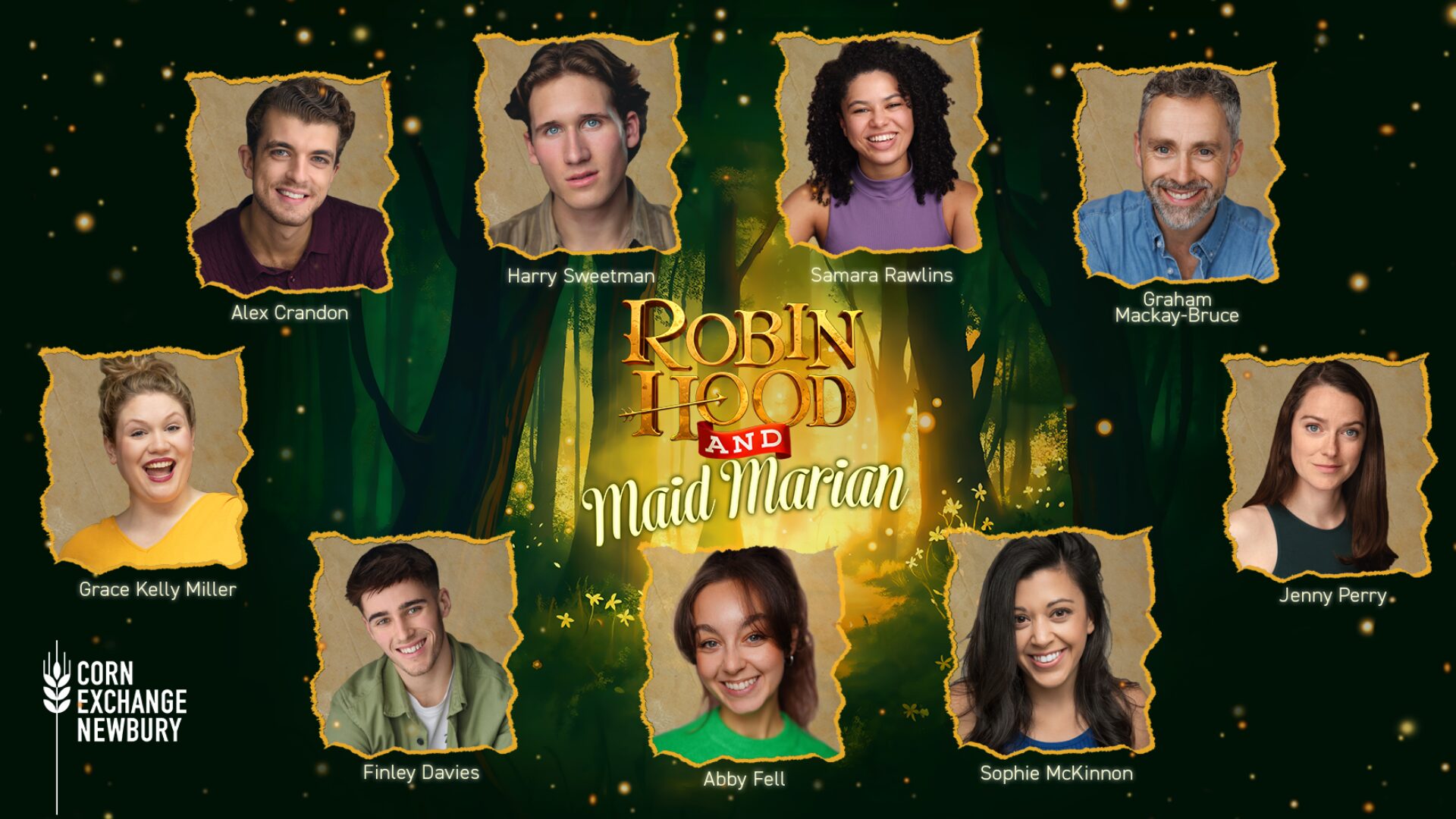 Cast Announced for Robin Hood and Maid Marian