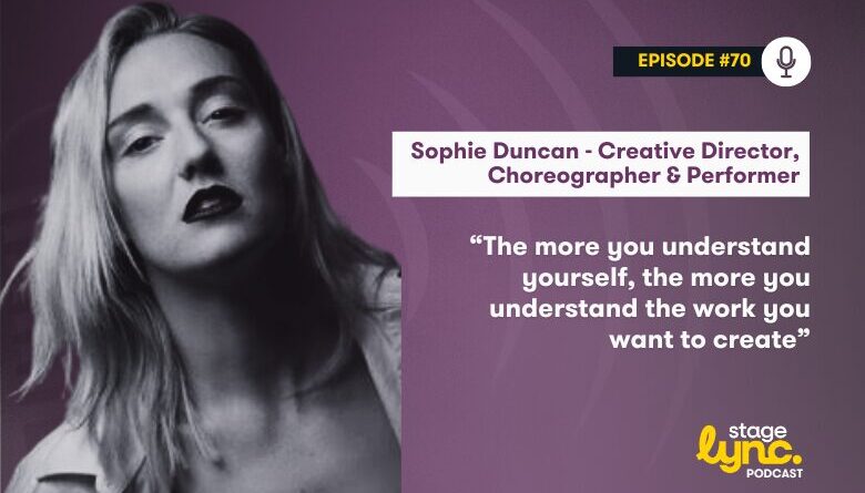The StageLync Podcast with Sophie Duncan