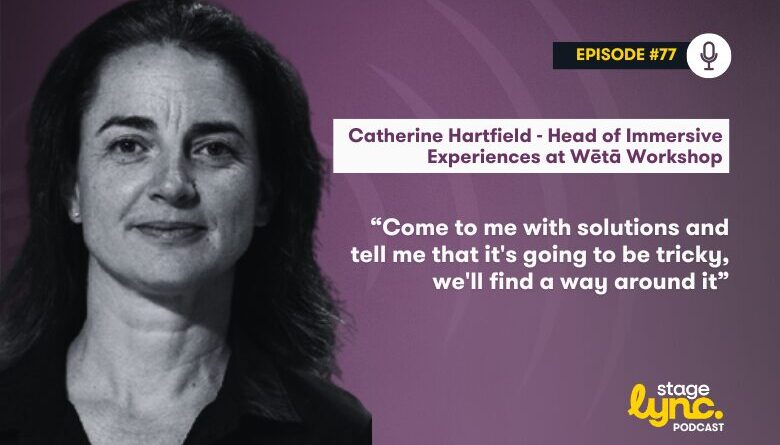 The StageLync Podcast with Catherine Hartfield