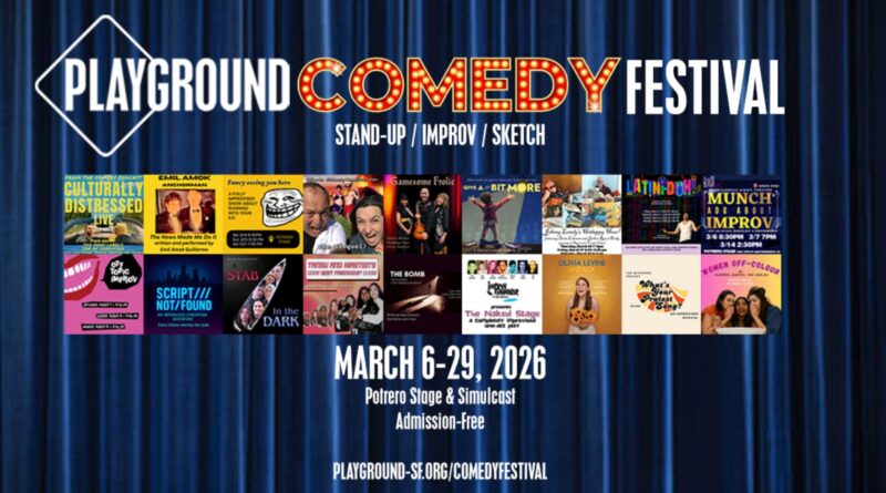 PlayGround Comedy Festival 2026 San Francisco’s First Annual Lineup