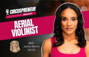 Janice Martin – The Aerial Violinist: Circus of Sound