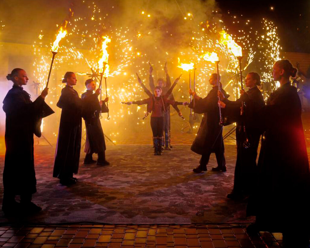 Turning Fire Skills into Theatre