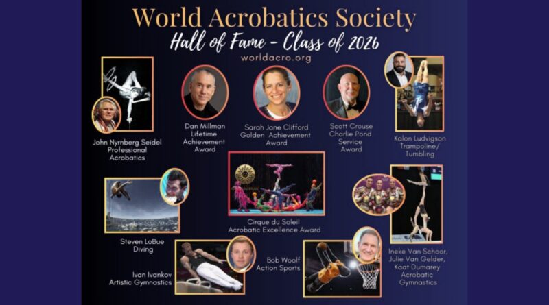 World Acrobatics Society Celebrates 30th Anniversary and 2026 Hall of Fame Inductions in Las Vegas World Acrobatics Society Celebrates 30th Anniversary and 2026 Hall of Fame Inductions in Las Vegas