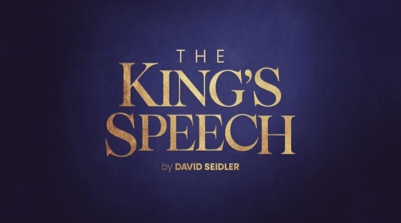 Barn Theatre and Tiny Giant Entertainment Announce Major UK Tour of The King’s Speech