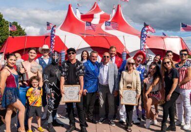 Johnny Rockett & Galaxy Girl Inducted into Circus Walk of Fame - StageLync