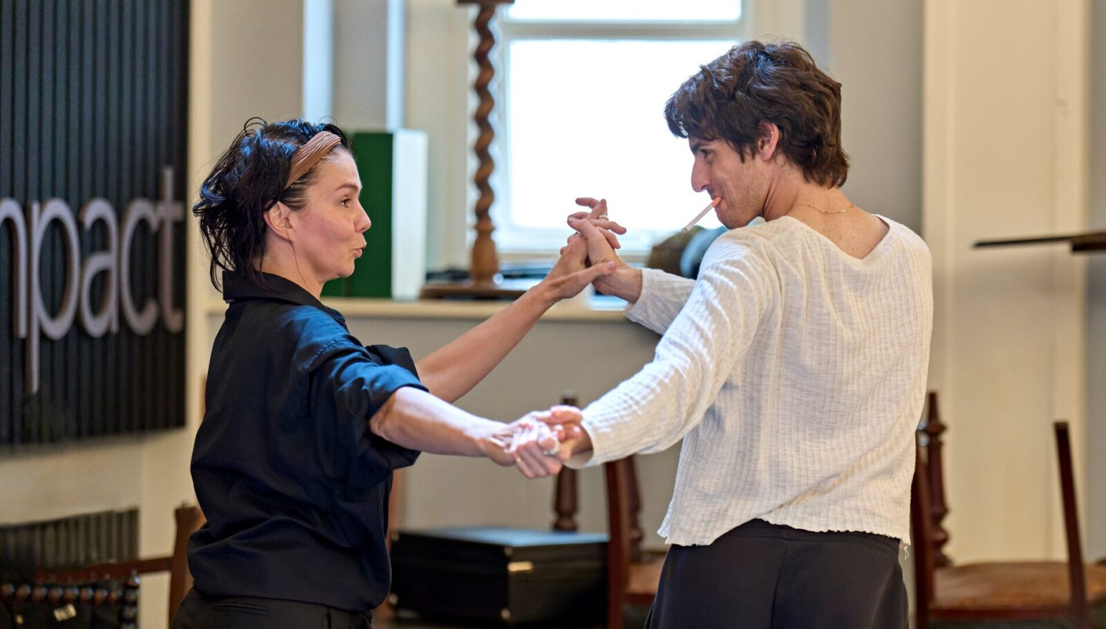 Rehearsal Photos James Graham’s The Standard of Living - StageLync